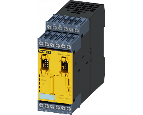 Siemens 3UF7320-1AB00-0 Модуль безопасности fail-safe dm-f local, 2 релейные цепи, SIL 3, PL e Siemens 3UF7320-1AB00-0 Модуль безопасности fail-safe dm-f local, 2 релейные цепи, SIL 3, PL e