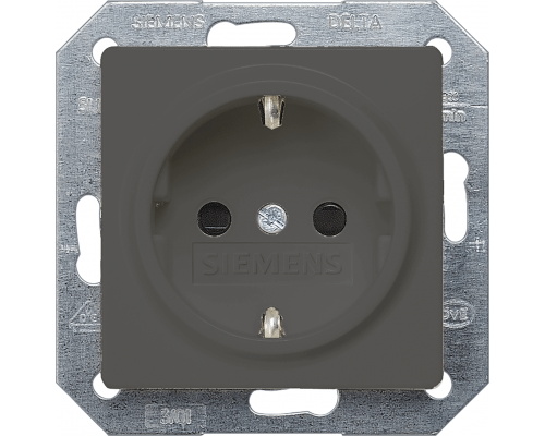 Siemens 5UB1924 Розетка черного цвета с защитным контактом, 10A DC/16A AC, 250V Siemens 5UB1924 Розетка черного цвета с защитным контактом, 10A DC/16A AC, 250V