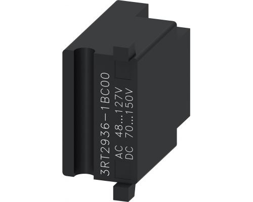 Siemens 3RT2936-1BC00 Ограничитель перенапряжения, 48...127 В AC, 70...150 В DC, для контактора S2, S3 Siemens 3RT2936-1BC00 Ограничитель перенапряжения, 48...127 В AC, 70...150 В DC, для контактора S2, S3