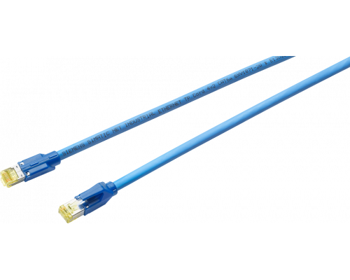 Siemens 6XV1870-4BN15 Промышленный Ethernet кабель, CAT 6A, TP Cord RJ45/RJ45, 4x2(blue), 15 м Siemens 6XV1870-4BN15 Промышленный Ethernet кабель, CAT 6A, TP Cord RJ45/RJ45, 4x2(blue), 15 м