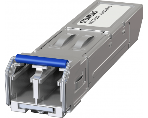 Siemens 6GK5992-1AM00-8FA0 Медиа-модуль Scalance X, SFP992-1LD, 1000 Мбит/с, Оптический LC-порт, Дальность до 10 км Siemens 6GK5992-1AM00-8FA0 Медиа-модуль Scalance X, SFP992-1LD, 1000 Мбит/с, Оптический LC-порт, Дальность до 10 км