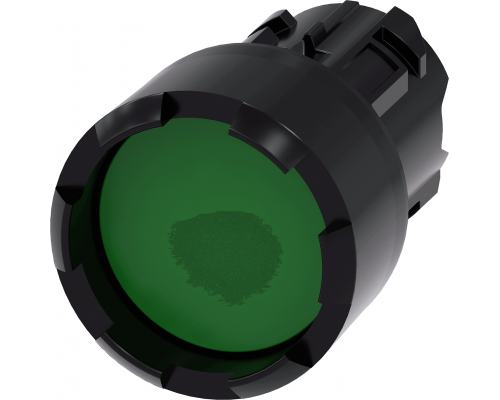 Siemens 3SU1000-0DB40-0AA0 Актуатор кнопки, 22mm, кругл., пластик, кнопка зелёная raised front ring, castellated без фиксации Siemens 3SU1000-0DB40-0AA0 Актуатор кнопки, 22mm, кругл., пластик, кнопка зелёная raised front ring, castellated без фиксации