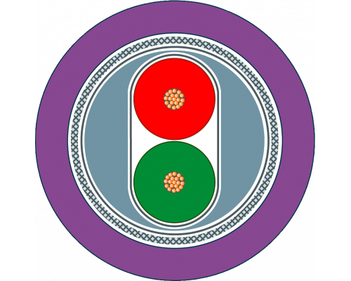 Siemens 6XV1831-2L Трейлинговый кабель Simatic net, Profibus, двухжильный, экранированный (макс. ускорение 4 м/с²) Siemens 6XV1831-2L Трейлинговый кабель Simatic net, Profibus, двухжильный, экранированный (макс. ускорение 4 м/с²)