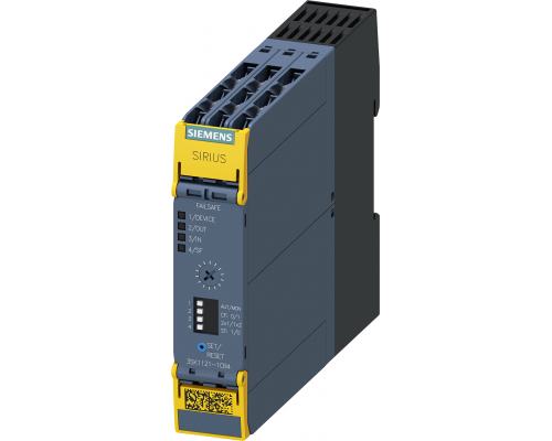 Siemens 3SK1121-1CB42 Модуль реле безопасности с задержкой и релейными цепями Siemens 3SK1121-1CB42 Модуль реле безопасности с задержкой и релейными цепями
