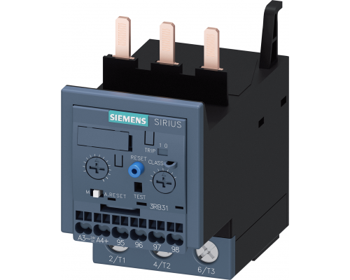 Siemens 3RB3133-4WD0 Реле перегрузки для электродвигателя, 20…80 А, типоразмер s2, класс 5е…30е Siemens 3RB3133-4WD0 Реле перегрузки для электродвигателя, 20…80 А, типоразмер s2, класс 5е…30е