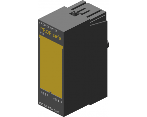 Siemens 6ES7138-4FB04-0AB0 Электронный модуль дискретного вывода повышенной безопасности для ET200S (4 F-DO, 24В/2A, PL e/SIL3) Siemens 6ES7138-4FB04-0AB0 Электронный модуль дискретного вывода повышенной безопасности для ET200S (4 F-DO, 24В/2A, PL e/SIL3)