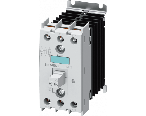 Siemens 3RF2410-1AC35 Полупроводниковый контактор 3rf2, 3-ф. 10а, 40 град. C, 48-600v/110v AC, управление по 3-м фазам Siemens 3RF2410-1AC35 Полупроводниковый контактор 3rf2, 3-ф. 10а, 40 град. C, 48-600v/110v AC, управление по 3-м фазам