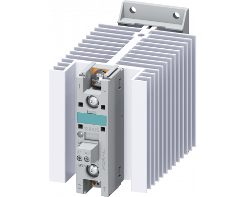 Siemens 3RF2340-3AA06 Полупроводниковый контактор, 40А, 40°С, 400-600V / 24V DC, зажимы для кольцевых наконечников Siemens 3RF2340-3AA06 Полупроводниковый контактор, 40А, 40°С, 400-600V / 24V DC, зажимы для кольцевых наконечников
