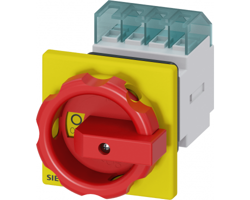 Siemens 3LD2054-0TK53 Выключатель 3 полюса, номинальный ток 16А, категория применения AC-23A, мощность 7,5 кВт Siemens 3LD2054-0TK53 Выключатель 3 полюса, номинальный ток 16А, категория применения AC-23A, мощность 7,5 кВт