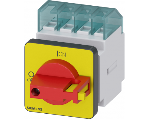 Siemens 3LD2022-0TK13 Выключатель 3 полюса, номинальный ток 16А, мощность 7,5 кВт, переднее крепление Siemens 3LD2022-0TK13 Выключатель 3 полюса, номинальный ток 16А, мощность 7,5 кВт, переднее крепление