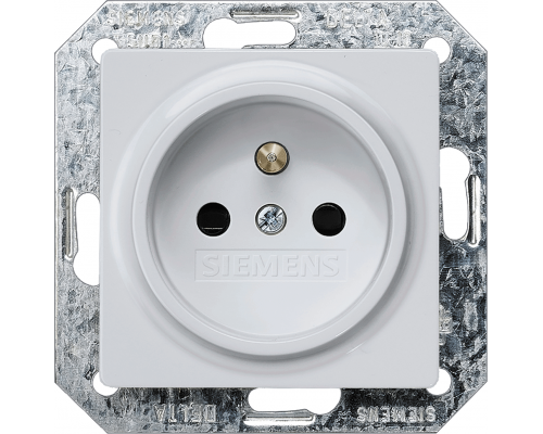 Siemens 5UB1938 Розетка Schuko 10A DC/16A AC 250В с защитным контактом и безрезьбовыми зажимами Siemens 5UB1938 Розетка Schuko 10A DC/16A AC 250В с защитным контактом и безрезьбовыми зажимами