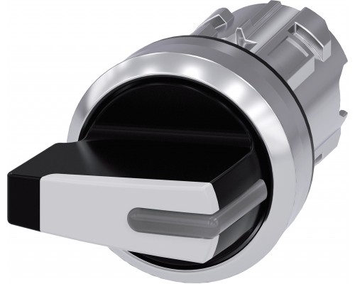 Siemens 3SU1052-2FM60-0AA0 Актуатор позиционного выключателя, 22мм, круглый, металл глянцевый, белый, 3 положения Siemens 3SU1052-2FM60-0AA0 Актуатор позиционного выключателя, 22мм, круглый, металл глянцевый, белый, 3 положения