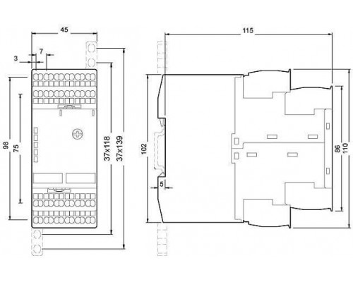 Siemens 3TK2825-2BB40 Реле безопасности, основное устройство для слежения АВР, 3НО+2НЗ, DC 24V, пружинные клеммы Siemens 3TK2825-2BB40 Реле безопасности, основное устройство для слежения АВР, 3НО+2НЗ, DC 24V, пружинные клеммы