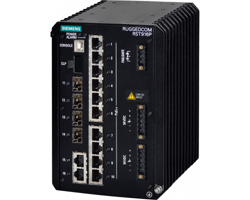 Siemens 6GK6491-6PD00-1PN1 Управляемый коммутатор Ethernet 10G, 16 портов, PoE++, рабочая температура -40°C до +85°C Siemens 6GK6491-6PD00-1PN1 Управляемый коммутатор Ethernet 10G, 16 портов, PoE++, рабочая температура -40°C до +85°C