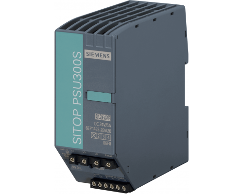 Siemens 6EP1433-2BA20 Стабилизированный блок питания 24 В/5 А, вход 3х~400-500 В Siemens 6EP1433-2BA20 Стабилизированный блок питания 24 В/5 А, вход 3х~400-500 В