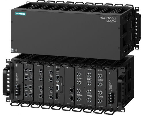 Siemens 6GK6050-0MM2.-.... Мультисервисная платформа ruggedcom mx5000: коммутатор и маршрутизатор с высокой плотностью портов Siemens 6GK6050-0MM2.-.... Мультисервисная платформа ruggedcom mx5000: коммутатор и маршрутизатор с высокой плотностью портов