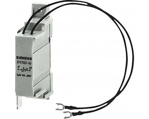 Siemens 3TX7522-3R Подавитель помех для контакторов, AC 24-48V/DC 24-70V, размеры 8-12 и 3-6 Siemens 3TX7522-3R Подавитель помех для контакторов, AC 24-48V/DC 24-70V, размеры 8-12 и 3-6
