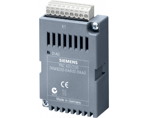 Siemens 7KM9200-0AB00-0AA0 Модуль расширения 4di/2do для подключения дискретных входов и выходов Siemens 7KM9200-0AB00-0AA0 Модуль расширения 4di/2do для подключения дискретных входов и выходов