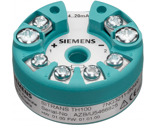 Siemens 7NG3211-0AN00 Преобразователь температуры, PT100, 4-20 мА, программируемый, взрывозащищенный, зона 2 ATEX Siemens 7NG3211-0AN00 Преобразователь температуры, PT100, 4-20 мА, программируемый, взрывозащищенный, зона 2 ATEX