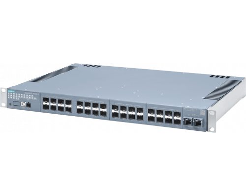 Siemens 6GK5534-5TR00-4AR3 Управляемый коммутатор SCALANCE XR502-32, 19" для стойки, Layer 3 Siemens 6GK5534-5TR00-4AR3 Управляемый коммутатор SCALANCE XR502-32, 19" для стойки, Layer 3