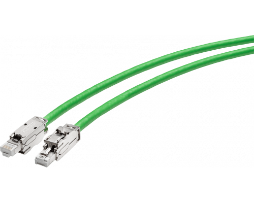 Siemens 6XV1878-5BN10 Гибкий патч-корд с разъемами RJ45 и кабелем GP 4x2, длина 10,0 м Siemens 6XV1878-5BN10 Гибкий патч-корд с разъемами RJ45 и кабелем GP 4x2, длина 10,0 м