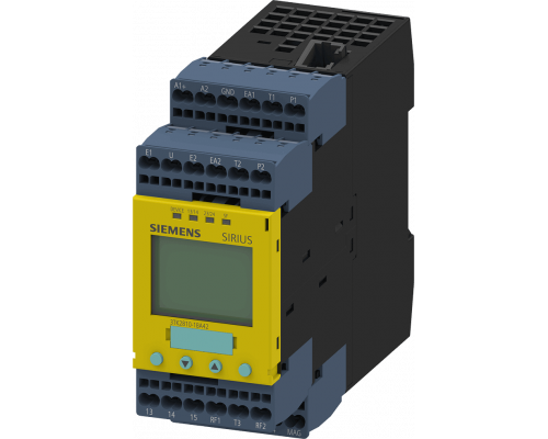 Siemens 3TK2810-1BA42 Реле безопасности с контролем скорости, 24 В DC, пружинными клеммами, RC мгновенная и задержанная коммутация Siemens 3TK2810-1BA42 Реле безопасности с контролем скорости, 24 В DC, пружинными клеммами, RC мгновенная и задержанная коммутация