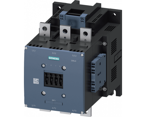 Siemens 3RT1076-2AB36 Контактор 250 кВт, 400 В, AC-3, AC/DC, Uc 23-26 В, 2НО+2НЗ, S12, шинные наконечники Siemens 3RT1076-2AB36 Контактор 250 кВт, 400 В, AC-3, AC/DC, Uc 23-26 В, 2НО+2НЗ, S12, шинные наконечники