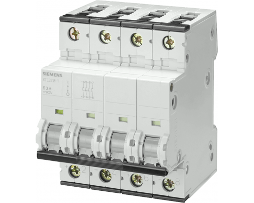 Siemens 5TE2515-1 Разъединитель постоянного тока для фотоэлектрических систем, 63 А, 1000 В DC Siemens 5TE2515-1 Разъединитель постоянного тока для фотоэлектрических систем, 63 А, 1000 В DC