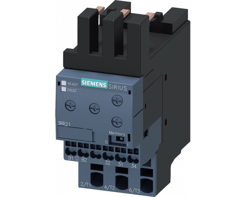 Siemens 3RR2142-2AW30 Реле контроля 3rr для контактора 3rt2, типоразмер S0, диапазон тока 4-40A, питание 24-240V AC/DC Siemens 3RR2142-2AW30 Реле контроля 3rr для контактора 3rt2, типоразмер S0, диапазон тока 4-40A, питание 24-240V AC/DC