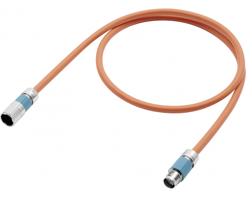 Siemens 6FX5002-8QE08-1FA0 Удлинительный кабель 4g0.75 + 2x0.5 + 4x0.2 с разъемами M17 Siemens 6FX5002-8QE08-1FA0 Удлинительный кабель 4g0.75 + 2x0.5 + 4x0.2 с разъемами M17