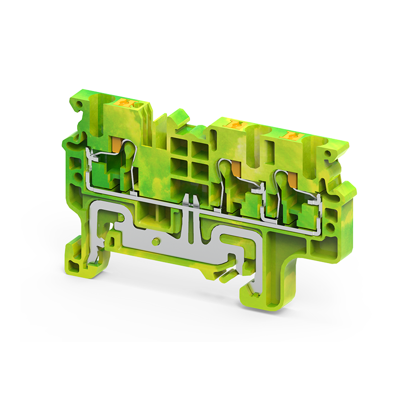 KEAZ Клемма заземляющая push-in OptiClip CPG-2,5-TRIPLET-PE-I-(0,2-2,5)-PEN KEAZ Клемма заземляющая push-in OptiClip CPG-2,5-TRIPLET-PE-I-(0,2-2,5)-PEN