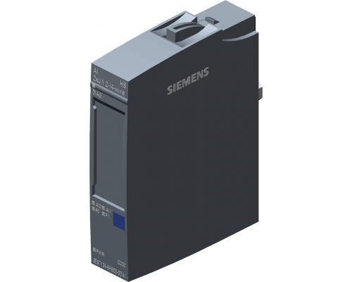 Siemens 6ES7134-6HB00-0DA1 Модуль аналогового ввода Simatic ET линеенки AI 2x U/I HS, 2/4-проводное подключение, 16 бит Siemens 6ES7134-6HB00-0DA1 Модуль аналогового ввода Simatic ET линеенки AI 2x U/I HS, 2/4-проводное подключение, 16 бит