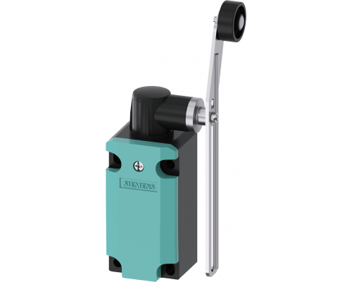 Siemens 3SE5112-0CH56-1AK8 Позиционный выключатель, металлический корпус 40mm, контакты 1НО/1НЗ, поворотный механизм, рычаг и роллер 22mm Siemens 3SE5112-0CH56-1AK8 Позиционный выключатель, металлический корпус 40mm, контакты 1НО/1НЗ, поворотный механизм, рычаг и роллер 22mm