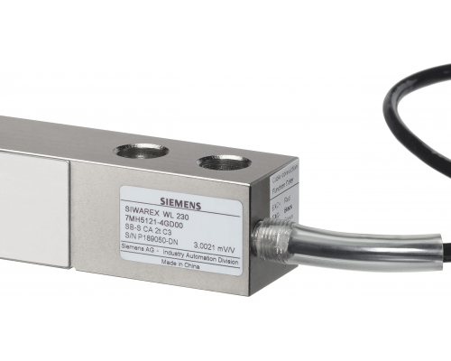 Siemens 7MH5121-4GE00 Датчик веса SIWAREX WL230 SB-S CA 2T C4 с 4-х проводным кабелем Siemens 7MH5121-4GE00 Датчик веса SIWAREX WL230 SB-S CA 2T C4 с 4-х проводным кабелем