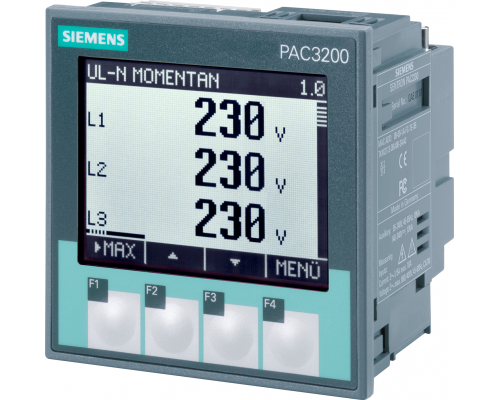 Siemens 7KM2112-0BA00-2AA0 Многофункциональное измерительное устройство с ЖК дисплеем, размер 96x96 мм, напряжение 95…240 В АС/110…340 В DC Siemens 7KM2112-0BA00-2AA0 Многофункциональное измерительное устройство с ЖК дисплеем, размер 96x96 мм, напряжение 95…240 В АС/110…340 В DC