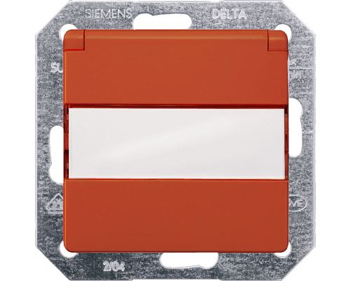 Siemens 5UB1914 Розетка Schuko с открывающейся крышкой, 10A DC/16A AC, 250V, с защитными шторками и полем для надписи Siemens 5UB1914 Розетка Schuko с открывающейся крышкой, 10A DC/16A AC, 250V, с защитными шторками и полем для надписи