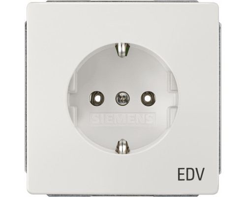 Siemens 5UB1825-1 Розетка Delta style платинового металлика для электроустановочного оборудования Siemens 5UB1825-1 Розетка Delta style платинового металлика для электроустановочного оборудования