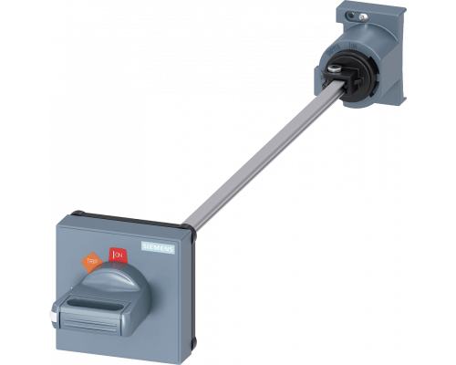 Siemens 3RV2926-1K Дверной поворотный привод для автоматических выключателей типоразмер s00...s3 черный вал 330 мм Siemens 3RV2926-1K Дверной поворотный привод для автоматических выключателей типоразмер s00...s3 черный вал 330 мм