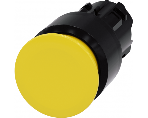 Siemens 3SU1000-1AA30-0AA0 Актуатор грибовидной кнопки, 22mm, пластик, кругл., с фиксацией, желтый, 30mm Siemens 3SU1000-1AA30-0AA0 Актуатор грибовидной кнопки, 22mm, пластик, кругл., с фиксацией, желтый, 30mm