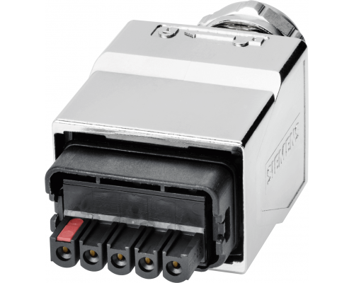 Siemens 6GK1907-0AB11-6AA0 Разъем питания 5-полюсный Push Pull металлический для сборки на месте Siemens 6GK1907-0AB11-6AA0 Разъем питания 5-полюсный Push Pull металлический для сборки на месте