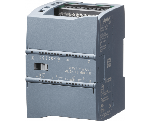 Siemens 7MH4960-6AA01 Весовой модуль для тензометрических датчиков веса (1-4 мВ/В, 1 канал, RS485, Ethernet) Siemens 7MH4960-6AA01 Весовой модуль для тензометрических датчиков веса (1-4 мВ/В, 1 канал, RS485, Ethernet)