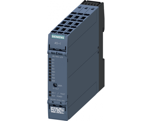 Siemens 3RK2400-2CG00-2AA2 Модуль AS-i Slimline Compact SC22.5, цифровой, A/B-подчиненный, 4 цвх/4 цвх Siemens 3RK2400-2CG00-2AA2 Модуль AS-i Slimline Compact SC22.5, цифровой, A/B-подчиненный, 4 цвх/4 цвх