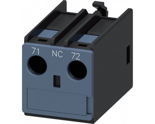 Siemens 3RH2911-1AA01 Модуль блок-контактов, 1нз: 1нз, для коммутации электродвигателей, типоразмер s00-s2 Siemens 3RH2911-1AA01 Модуль блок-контактов, 1нз: 1нз, для коммутации электродвигателей, типоразмер s00-s2