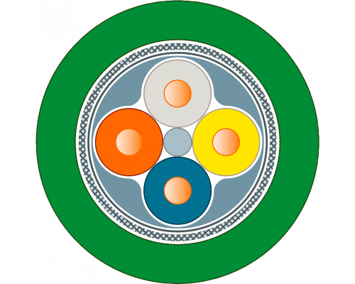 Siemens 6XV1840-2AT10 Кабель стандартный GP 2x2 (Profinet Type A), Cat5e, 100 м Siemens 6XV1840-2AT10 Кабель стандартный GP 2x2 (Profinet Type A), Cat5e, 100 м