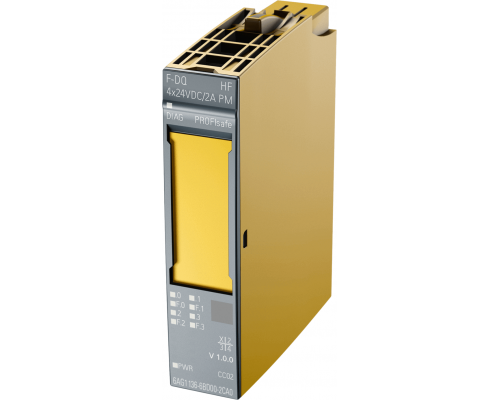 Siemens 6AG1136-6DB00-2CA0 Модуль дискретных выходов 4 f-dq, Profisafe, 24 В/2 А для отказобезопасных систем Siemens 6AG1136-6DB00-2CA0 Модуль дискретных выходов 4 f-dq, Profisafe, 24 В/2 А для отказобезопасных систем
