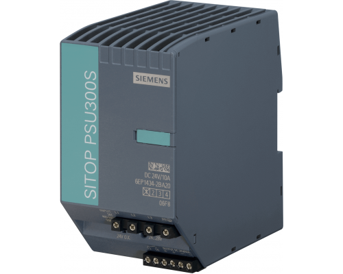 Siemens 6EP1434-2BA20 Стабилизированный блок питания 24 В/10 А для промышленного применения Siemens 6EP1434-2BA20 Стабилизированный блок питания 24 В/10 А для промышленного применения