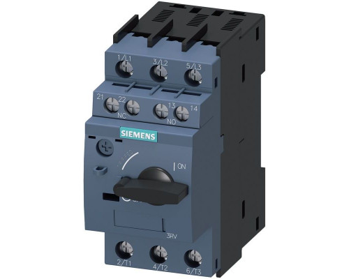Siemens 3RV6011-1GA15 Автоматический выключатель для защиты двигателя, 6.3 A, класс 10, 1 НО + 1 НЗ Siemens 3RV6011-1GA15 Автоматический выключатель для защиты двигателя, 6.3 A, класс 10, 1 НО + 1 НЗ