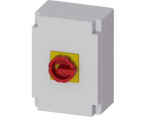 Siemens 3LD2866-0TB53 Аварийный главный выключатель 3 полюса, iu=125, p/ac-23a, IP65, корпус M.P. Siemens 3LD2866-0TB53 Аварийный главный выключатель 3 полюса, iu=125, p/ac-23a, IP65, корпус M.P.