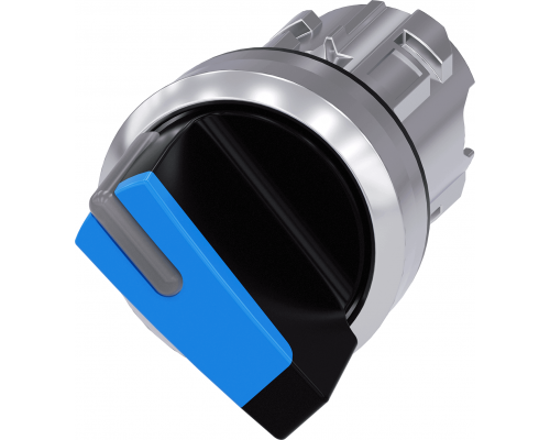 Siemens 3SU1052-2BC50-0AA0 Актуатор поворотного переключателя с подсветкой, 22мм, круглый, металл, рукоятка черная, 2 положения Siemens 3SU1052-2BC50-0AA0 Актуатор поворотного переключателя с подсветкой, 22мм, круглый, металл, рукоятка черная, 2 положения