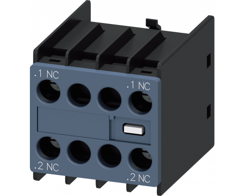 Siemens 3RH2911-1NF02 Модуль блок-контактов для коммутации электродвигателей, типоразмер s00-s2 Siemens 3RH2911-1NF02 Модуль блок-контактов для коммутации электродвигателей, типоразмер s00-s2